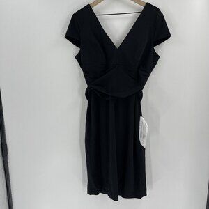 Dress The Population Catalina Fit & Flare Cocktail Dress Black, Size XXL